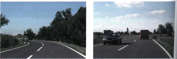 Pogled na cestu i promet ispred vozila radi ranog uočavanja promjena i opasnosti